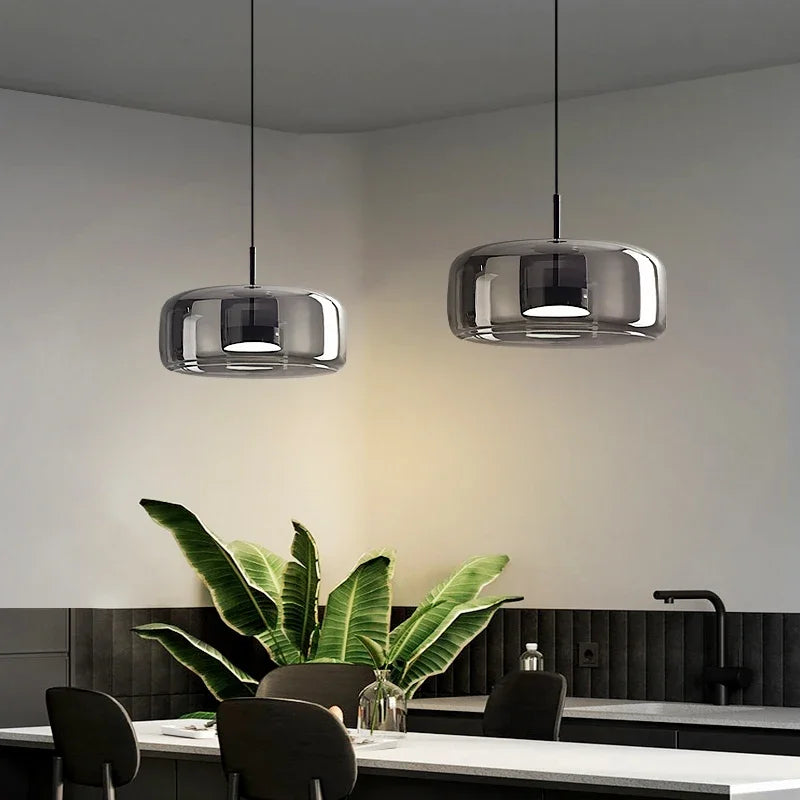 Aurea Glass Dome Chandelier For Living Rooms And Hallways By Orntli