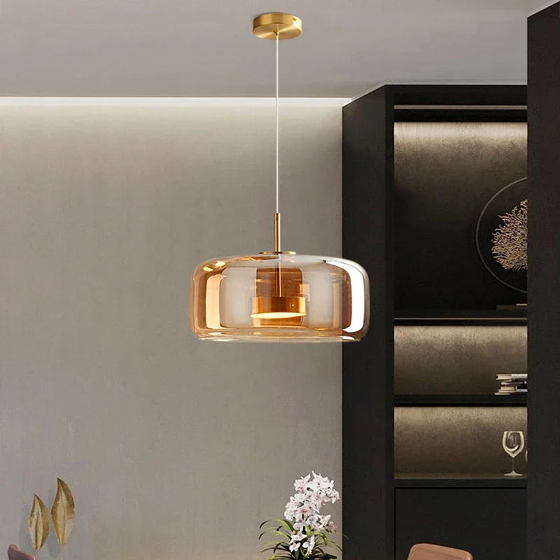 Aurea Glass Dome Chandelier For Living Rooms And Hallways By Orntli