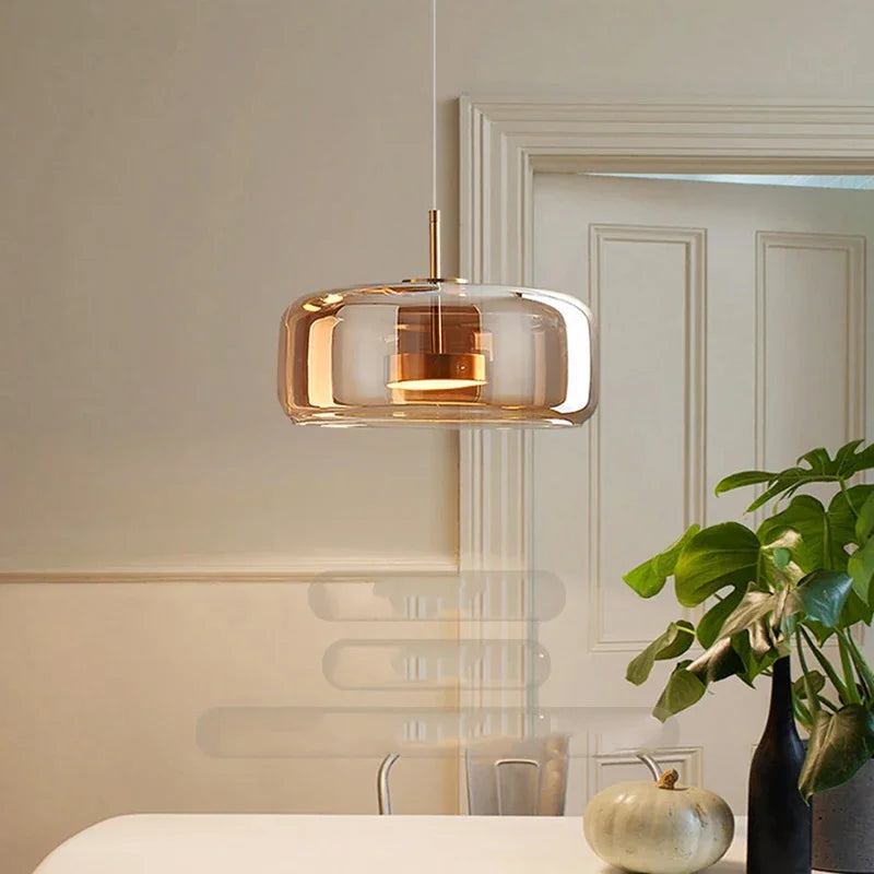 Aurea Glass Dome Chandelier For Living Rooms And Hallways By Orntli