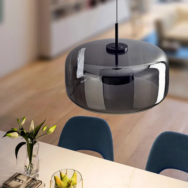 Aurea Glass Dome Chandelier For Living Rooms And Hallways By Orntli