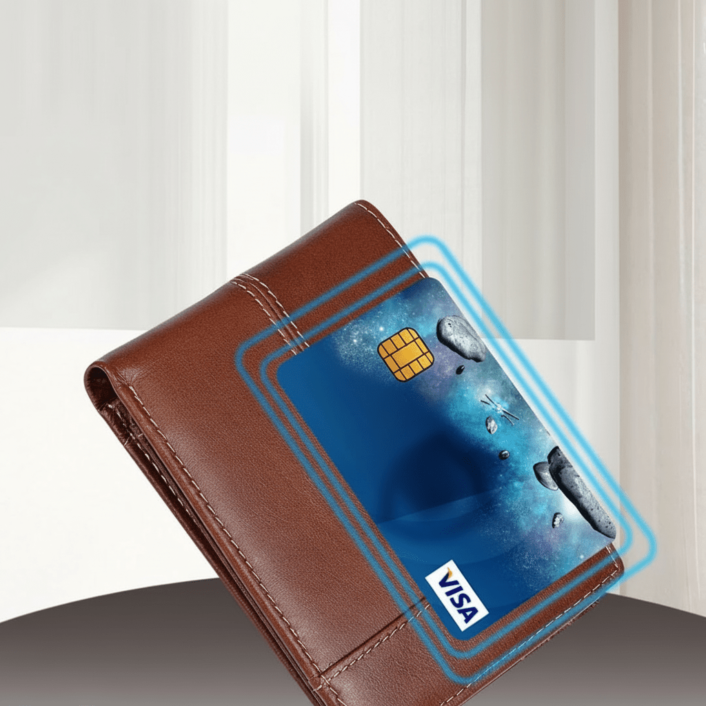 SAFEPOCKET Læderpung til mænd med RFID-beskyttelse