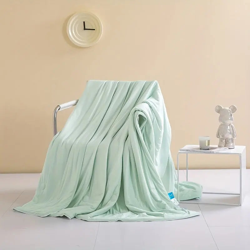 Slumblr | Dual Sided Cooling Comforter with Lightweight Silky Fabric | Breathable Design for Summer Sleep 9