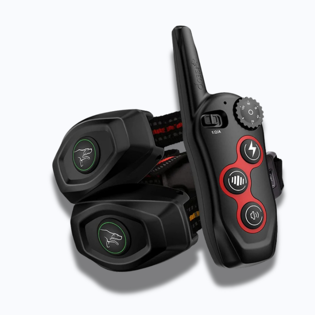 Collier d'entraînement intelligent pour chien avec télécommande - Anti-aboiement automatique, 3 modes d'entraînement, étanche