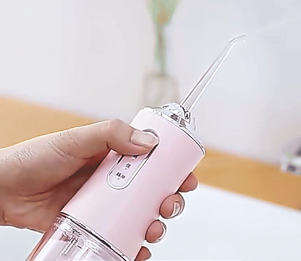 SMILEFRESH Water Flosser With Three Pressure Levels And 360 Degree Nozzle