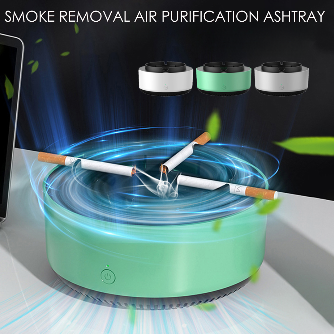 Cendrier purificateur d'air et éliminateur de fumée