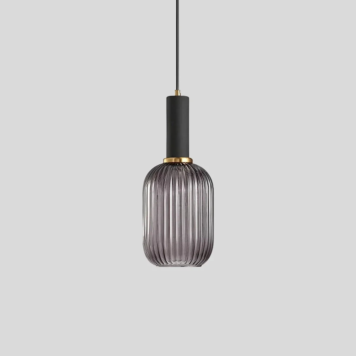 Nordic Vintage Glass Striped Pendeant Light - Orntli