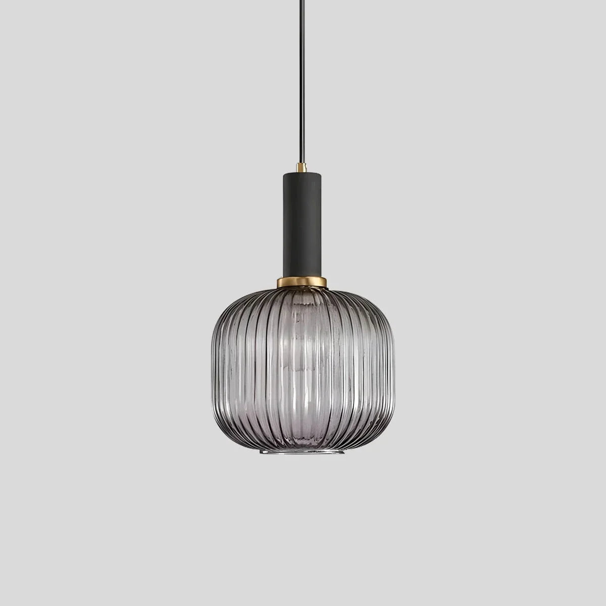 Nordic Vintage Glass Striped Pendeant Light - Orntli