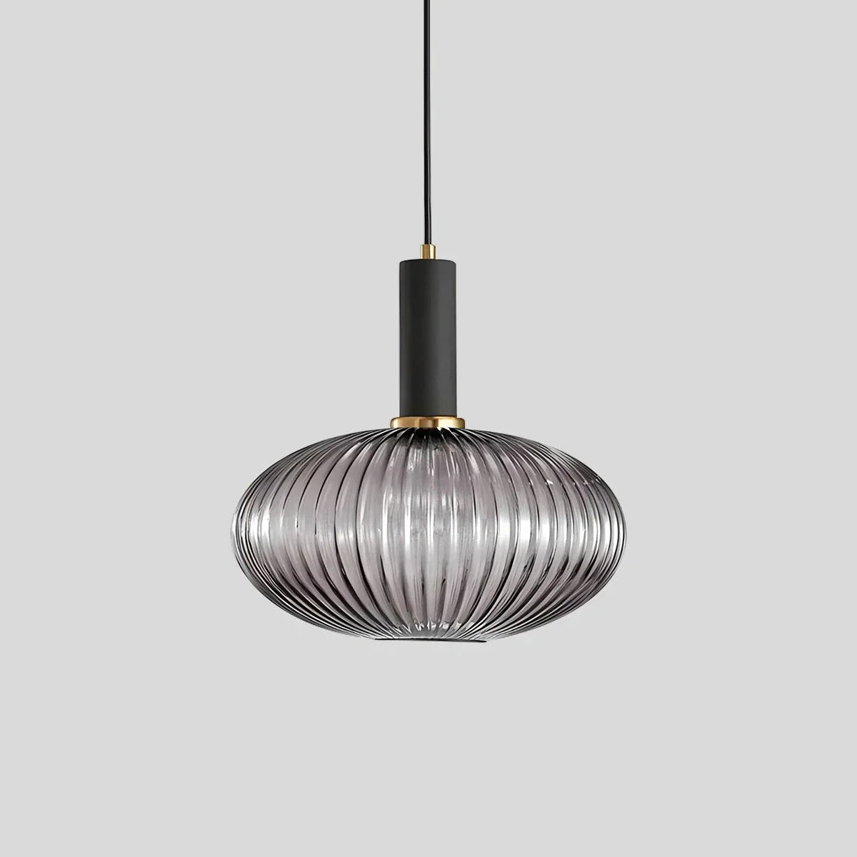 Nordic Vintage Glass Striped Pendeant Light - Orntli