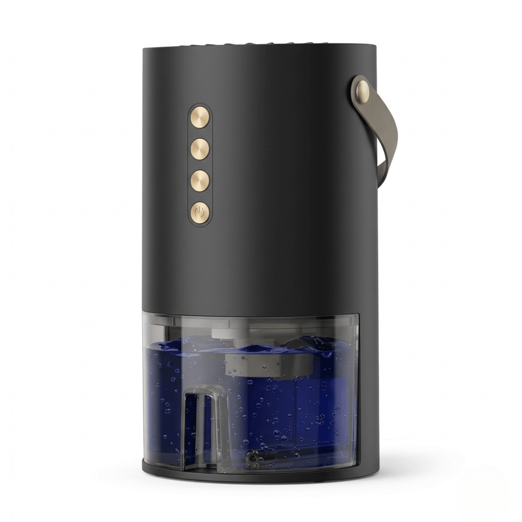 Entfeuchter Pro Kompakt Tragbar mit 1300ml Wassertank und leisem Betrieb