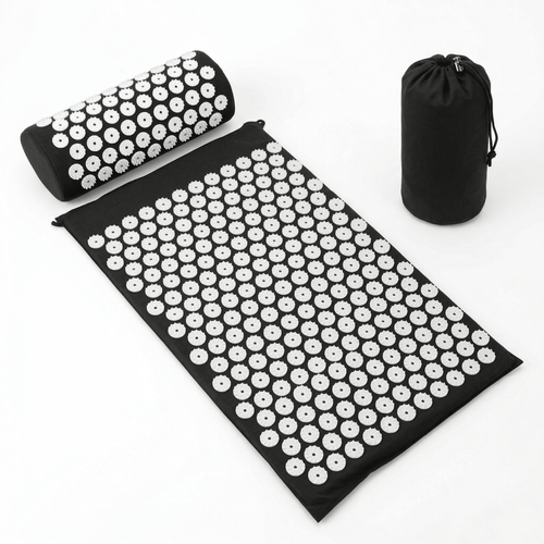 Set de esterilla y almohada de acupresión para cobertura completa de la espalda