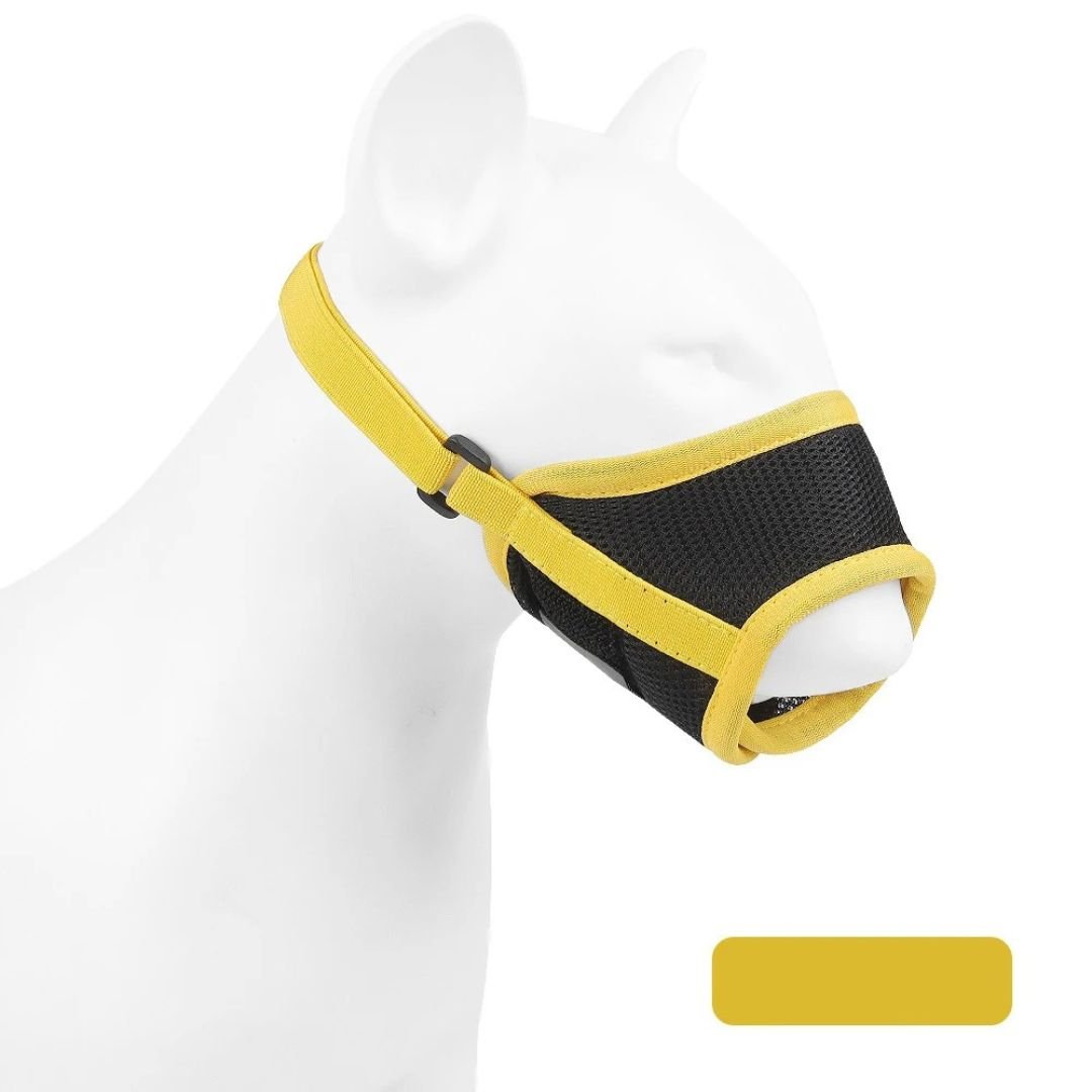 MUZZORA Adjustable Muzzle For Dogs With Soft Breathable Comfort