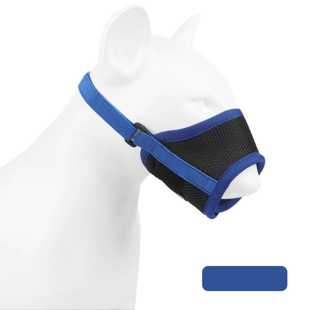 MUZZORA Adjustable Muzzle For Dogs With Soft Breathable Comfort
