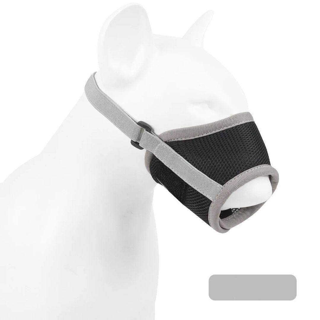 MUZZORA Adjustable Muzzle For Dogs With Soft Breathable Comfort