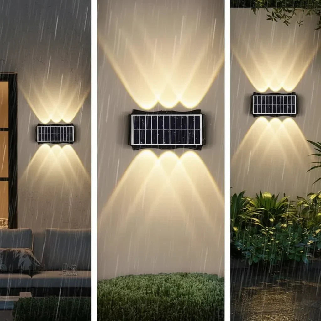 LUMIWALL Wall Light With Solar LED And Color Change
