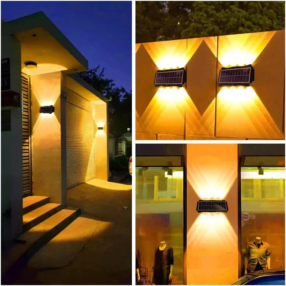 LUMIWALL Wall Light With Solar LED And Color Change