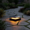 Brightpole Solar-Gartenpfostenleuchten mit drei Farbmodi für Garten und Terrasse