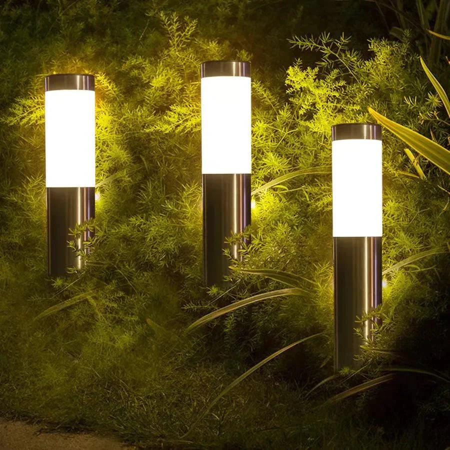 Luce Solare MIFLAME per Prato, Giardino e Illuminazione di Viali