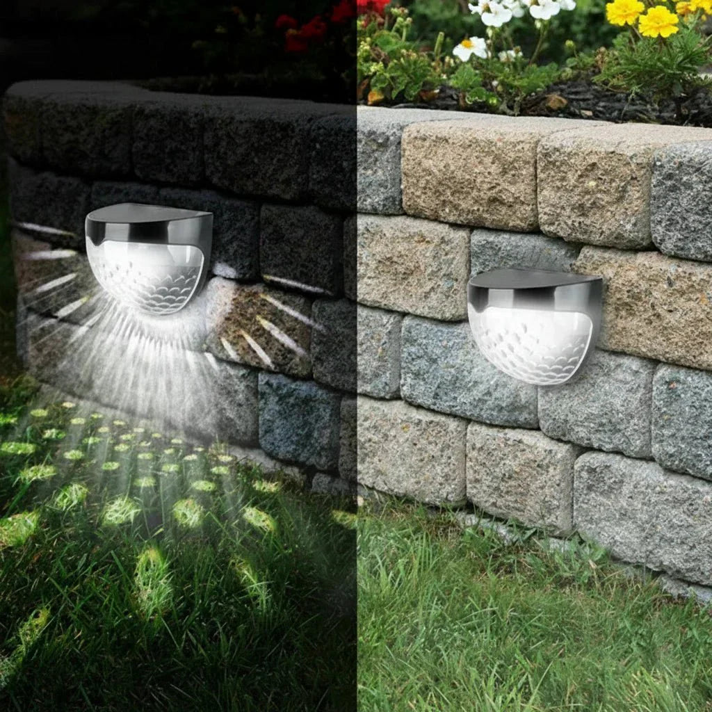 LUMIFENCE Have- og Terrasse Solcellehegn Lys LED Udendørsbelysning