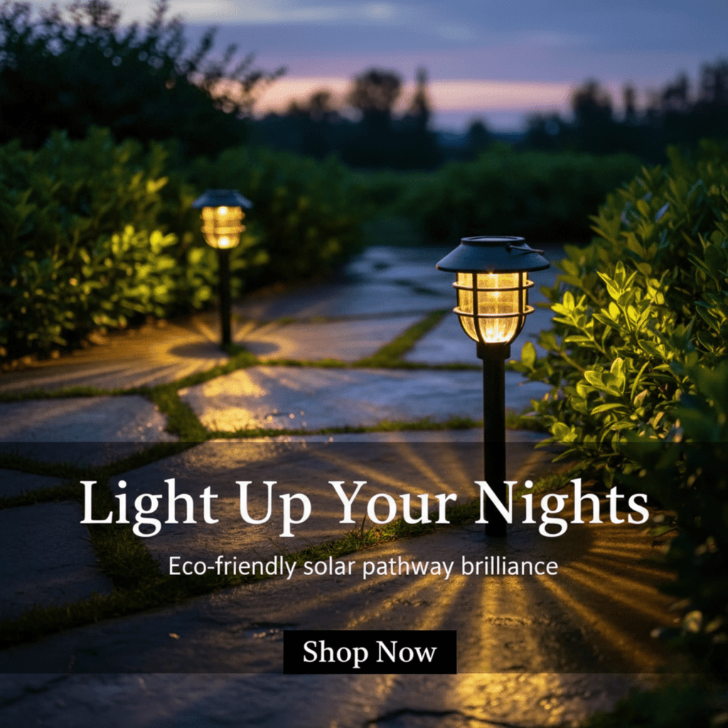 EverGlow solární cesty světla jasné chytré LED zahradní osvětlení pro domácí zahradníky