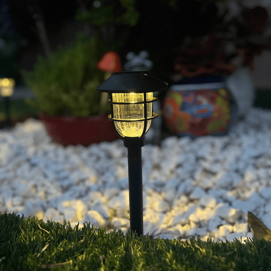 EverGlow solární cesty světla jasné chytré LED zahradní osvětlení pro domácí zahradníky