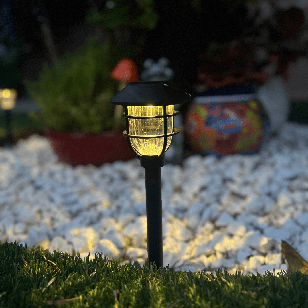 EverGlow solární cesty světla jasné chytré LED zahradní osvětlení pro domácí zahradníky