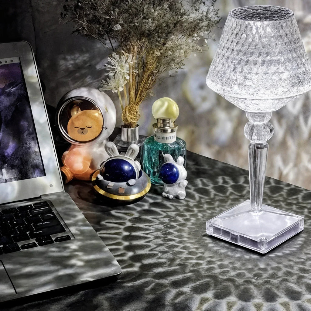 Elegáns Csillogás LED Asztali Lámpa Modern Otthonokhoz és Íróasztalokhoz