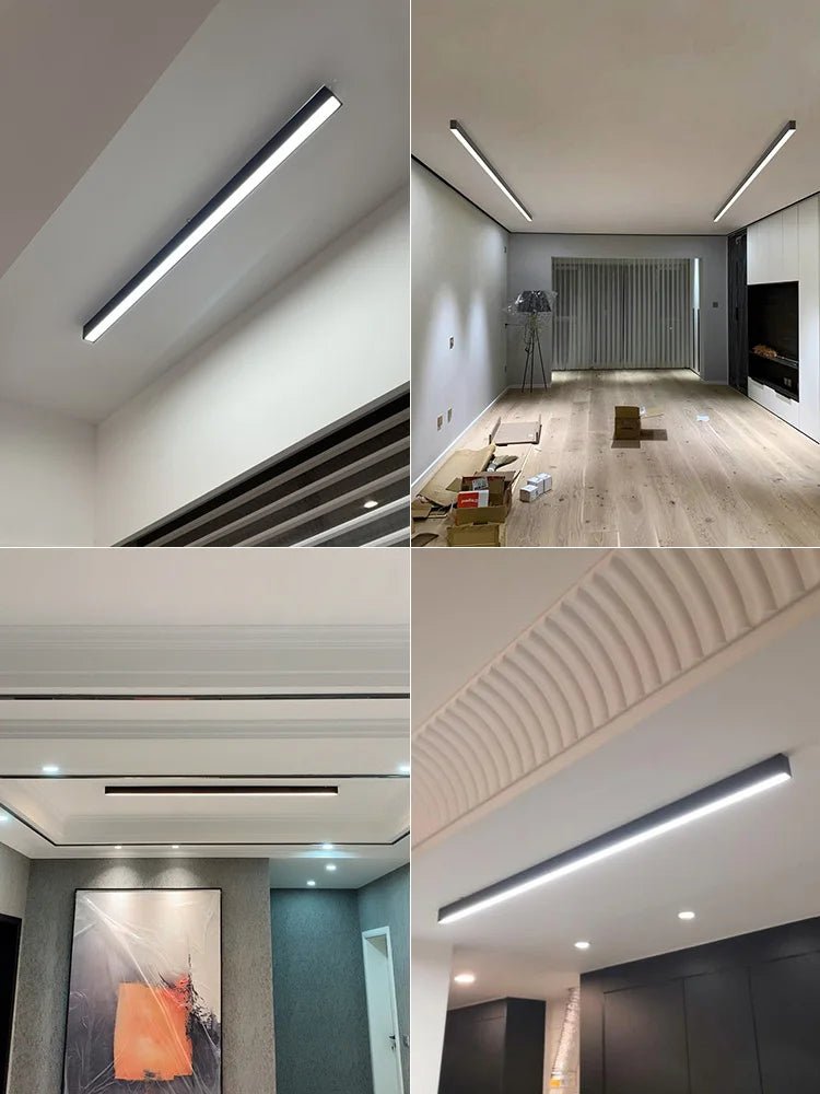 FjordGlow Nordic Ceiling Light Minimalist LED Ceiling Fixture