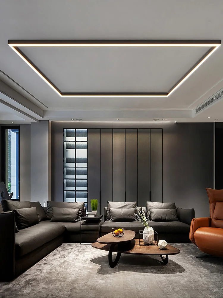 FjordGlow Nordic Ceiling Light Minimalist LED Ceiling Fixture