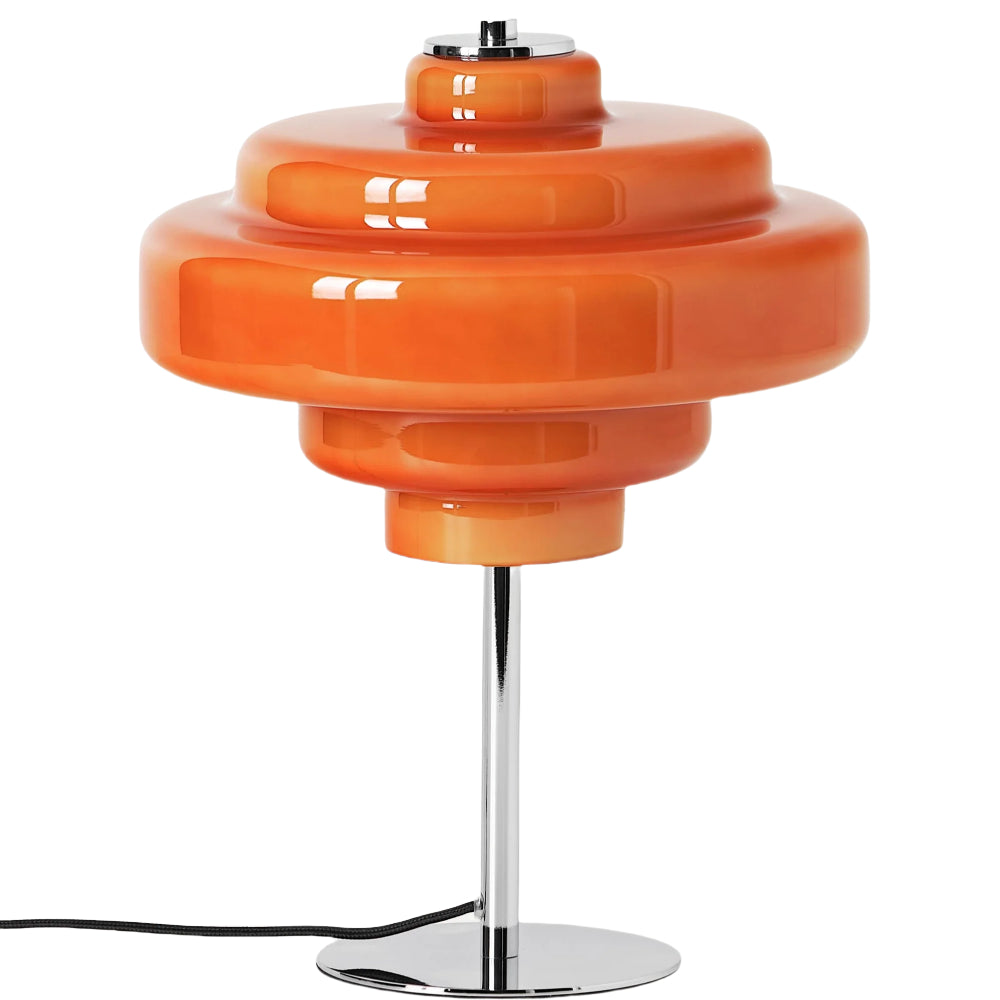 Bauhaus-inspirierte farbige Glas-Schreibtischlampe für moderne Wohnzimmer