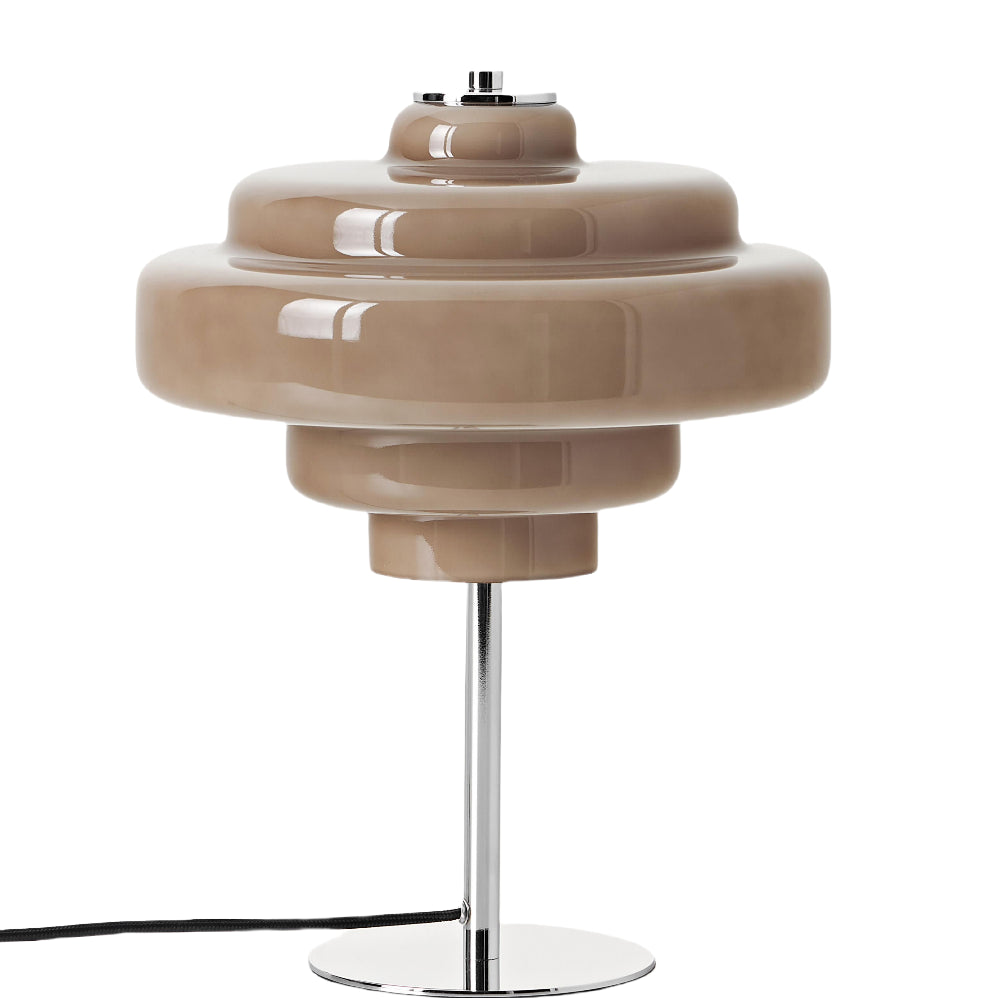 Bauhaus-inspirierte farbige Glas-Schreibtischlampe für moderne Wohnzimmer