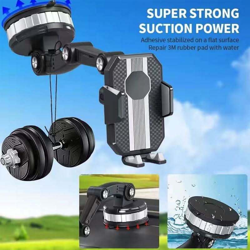 SureGrip mobiltelefon-tartó 360 fokos tapadókorongos forgatással autókhoz