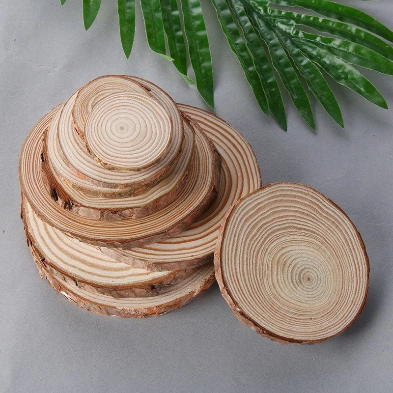 VerdureWood Eco Wooden Coasters For Natural Table Protection