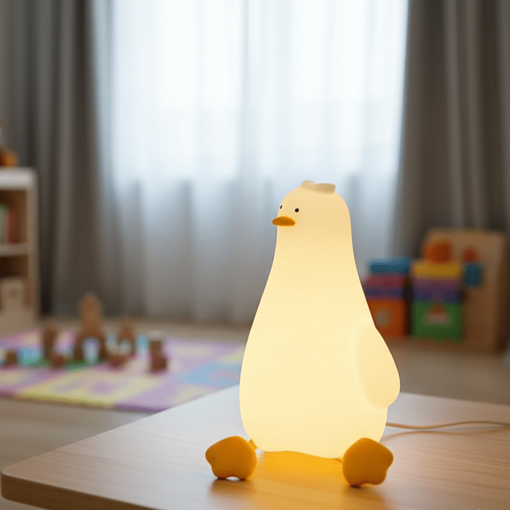 LumaNest noční světlo bez BPA pro jemný spánek a měkké světlo pro miminka a batolata