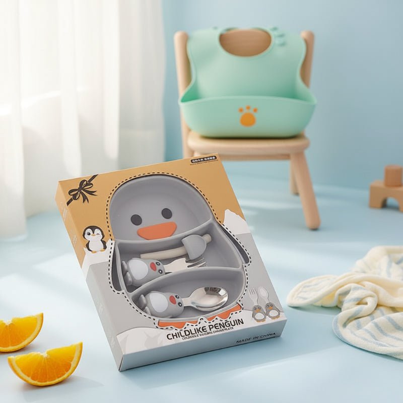 LittleNest Silicone Suction Plate With Strong Base For Mess-Reducing Feeding