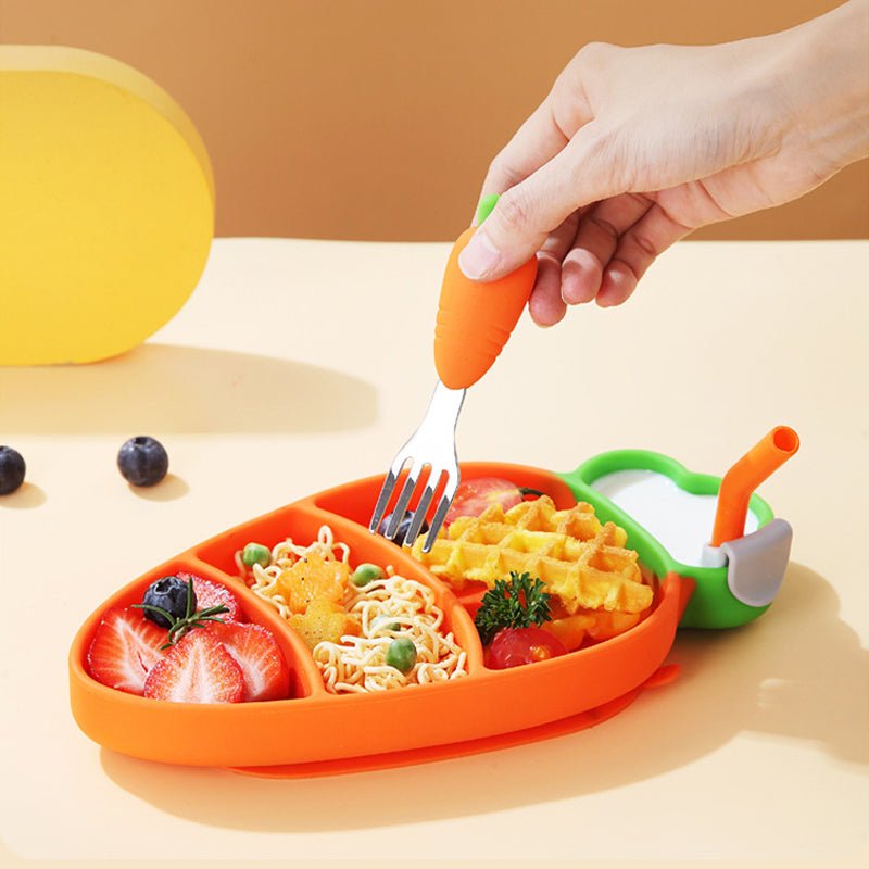 LittleNest Silicone Suction Plate With Strong Base For Mess-Reducing Feeding
