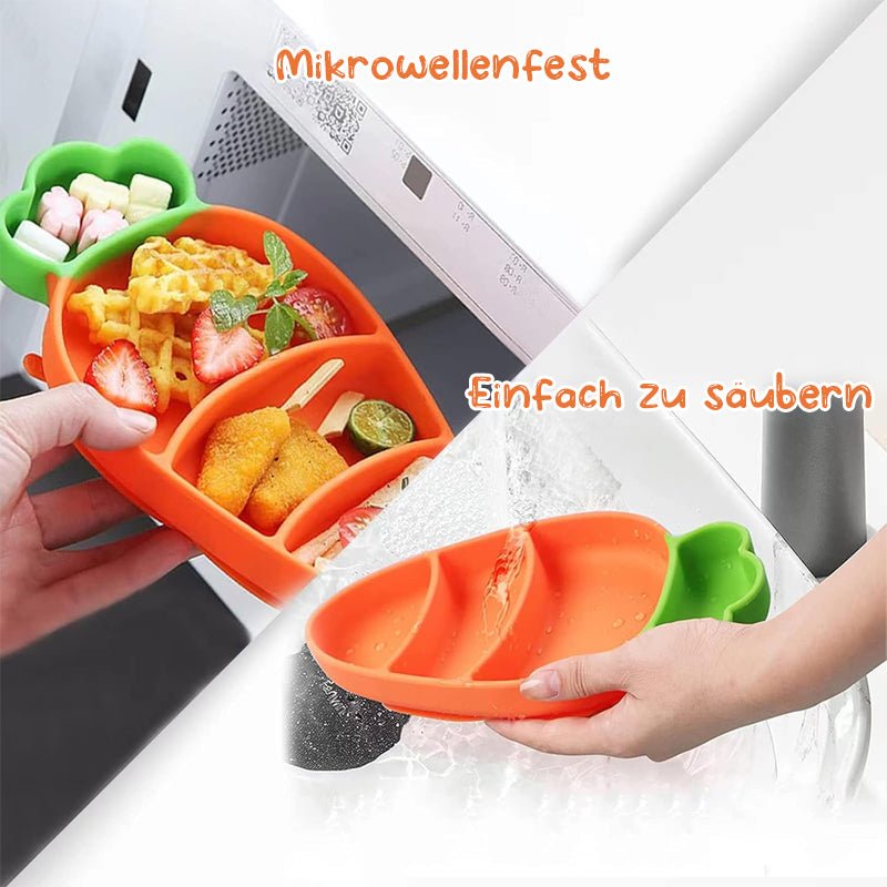 LittleNest Silicone Suction Plate With Strong Base For Mess-Reducing Feeding