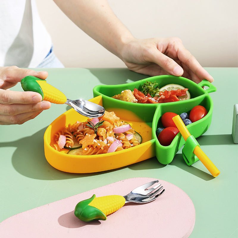LittleNest Silicone Suction Plate With Strong Base For Mess-Reducing Feeding