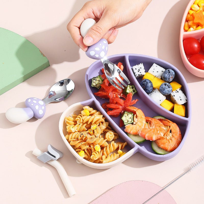 LittleNest Silicone Suction Plate With Strong Base For Mess-Reducing Feeding