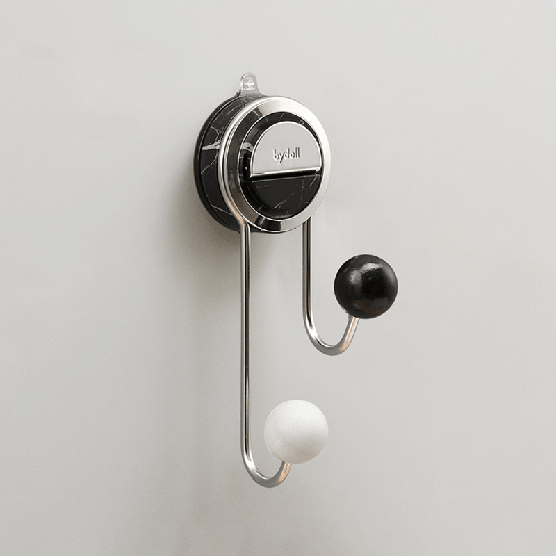 AeroGrip Drillless Stainless Steel Toilet Paper Holder With Suction For Bathrooms