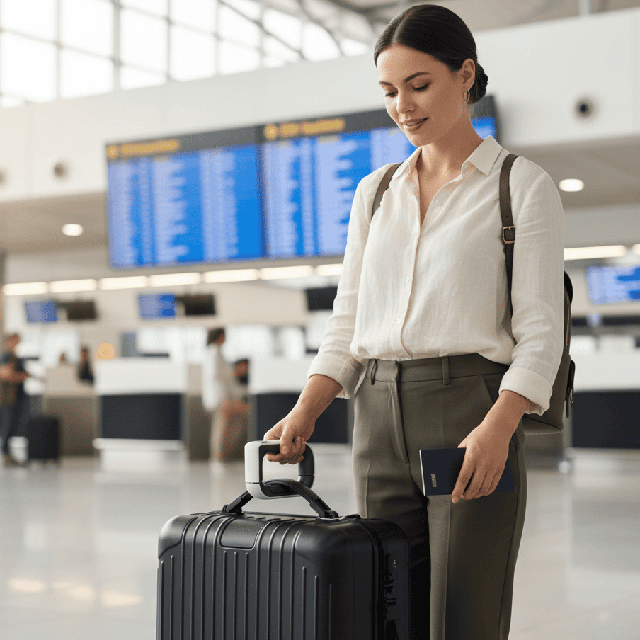 CarryMate Kompakt Reisebagasjeskala Presis Vekt for Reisende