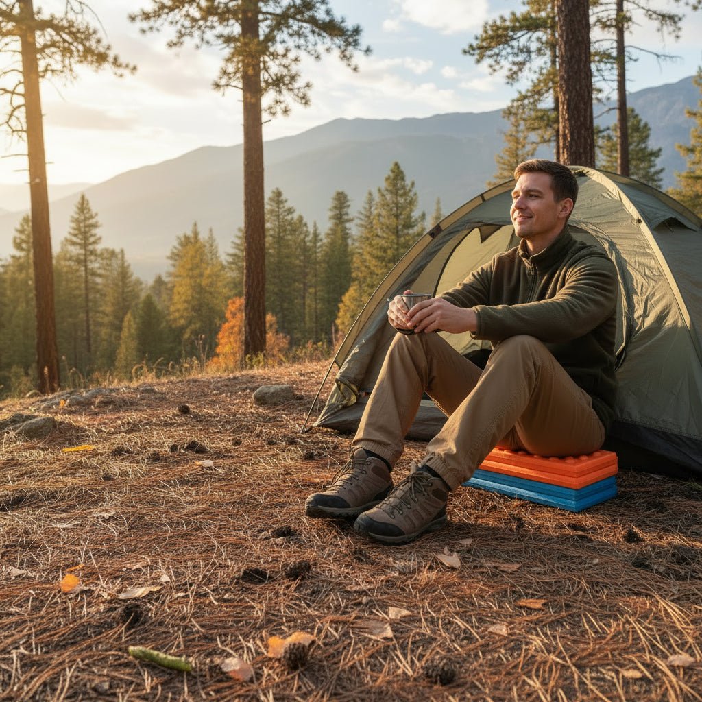 TrailPad Foldable XPE Cushion For Breaks And Outdoor Rest