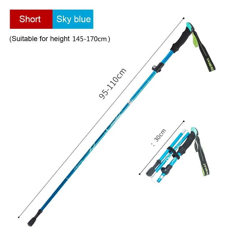 TrailGlide ultrakönnyű, 5 részes teleszkópos túrabotok hegyi és gyalogtúrákhoz