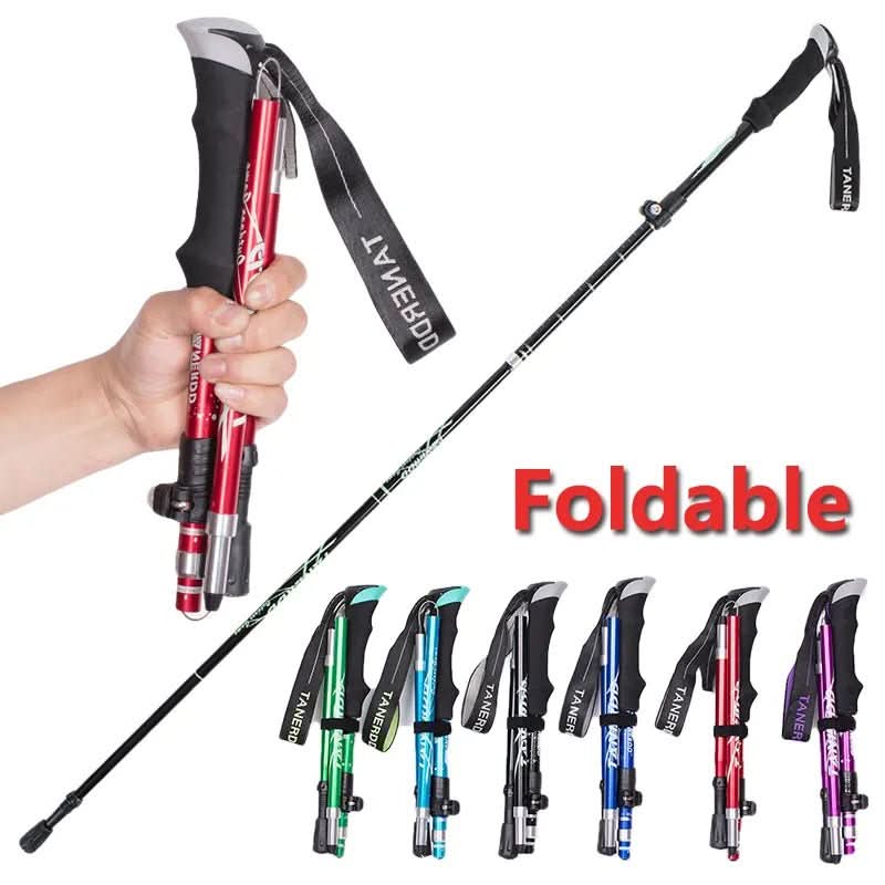 TrailGlide ultrakönnyű, 5 részes teleszkópos túrabotok hegyi és gyalogtúrákhoz
