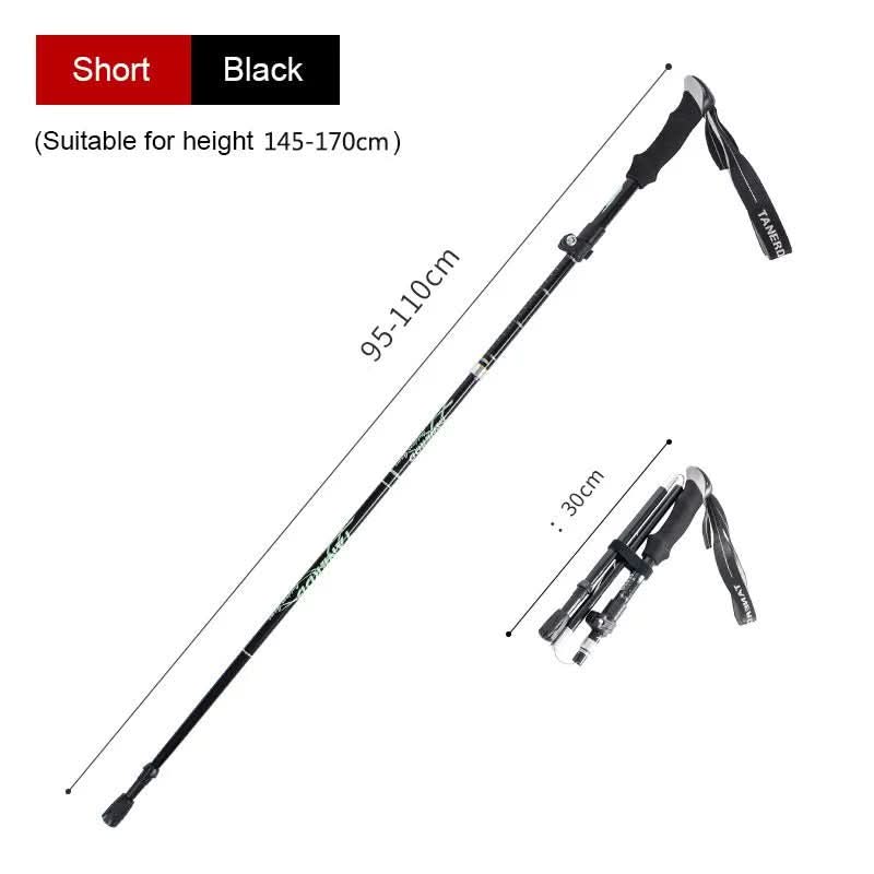 TrailGlide ultrakönnyű, 5 részes teleszkópos túrabotok hegyi és gyalogtúrákhoz