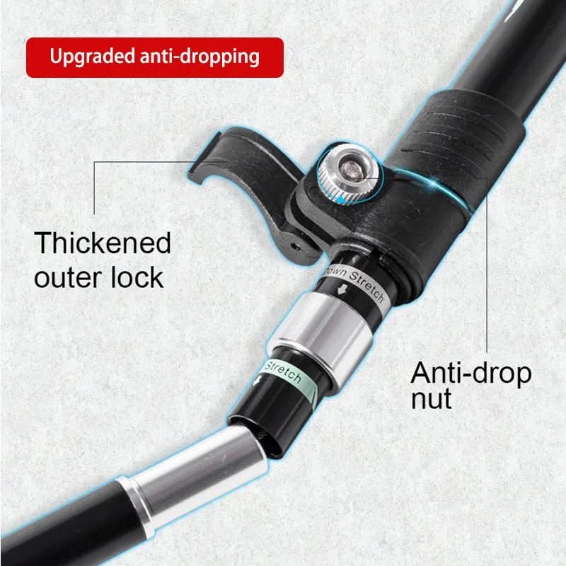 TrailGlide ultrakönnyű, 5 részes teleszkópos túrabotok hegyi és gyalogtúrákhoz