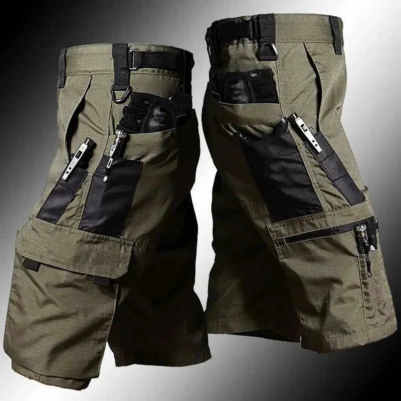 UtilityFlow Men's Bermuda Shorts In Camouflage For Adventure And Everyday Wear