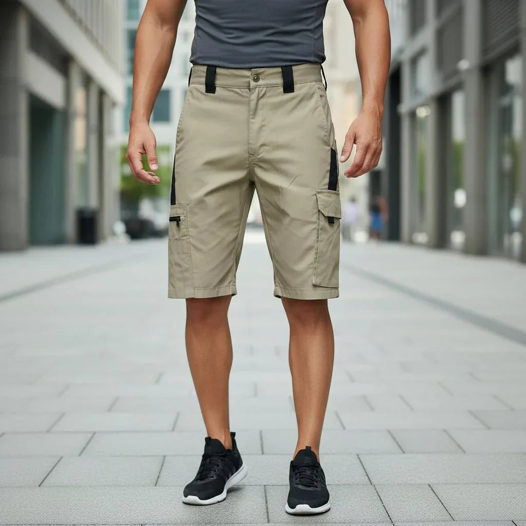 UtilityFlow Men's Bermuda Shorts In Camouflage For Adventure And Everyday Wear