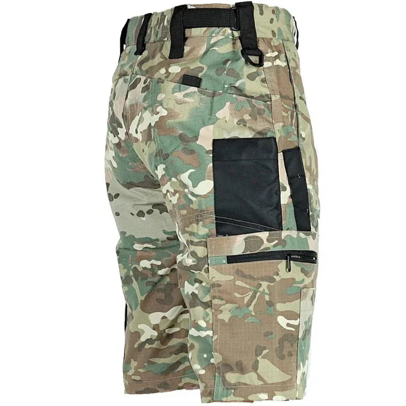 Pantalones Cortos Cargo para Hombre DRYFLOW de Secado Rápido, Repelentes al Agua y Duraderos