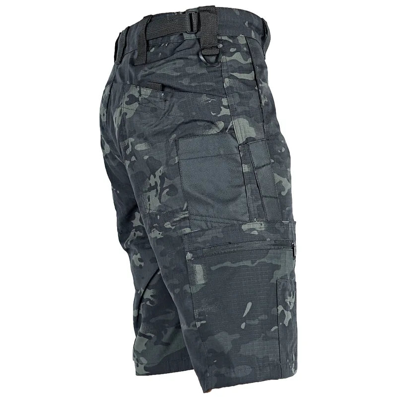 Pantalones Cortos Cargo para Hombre DRYFLOW de Secado Rápido, Repelentes al Agua y Duraderos