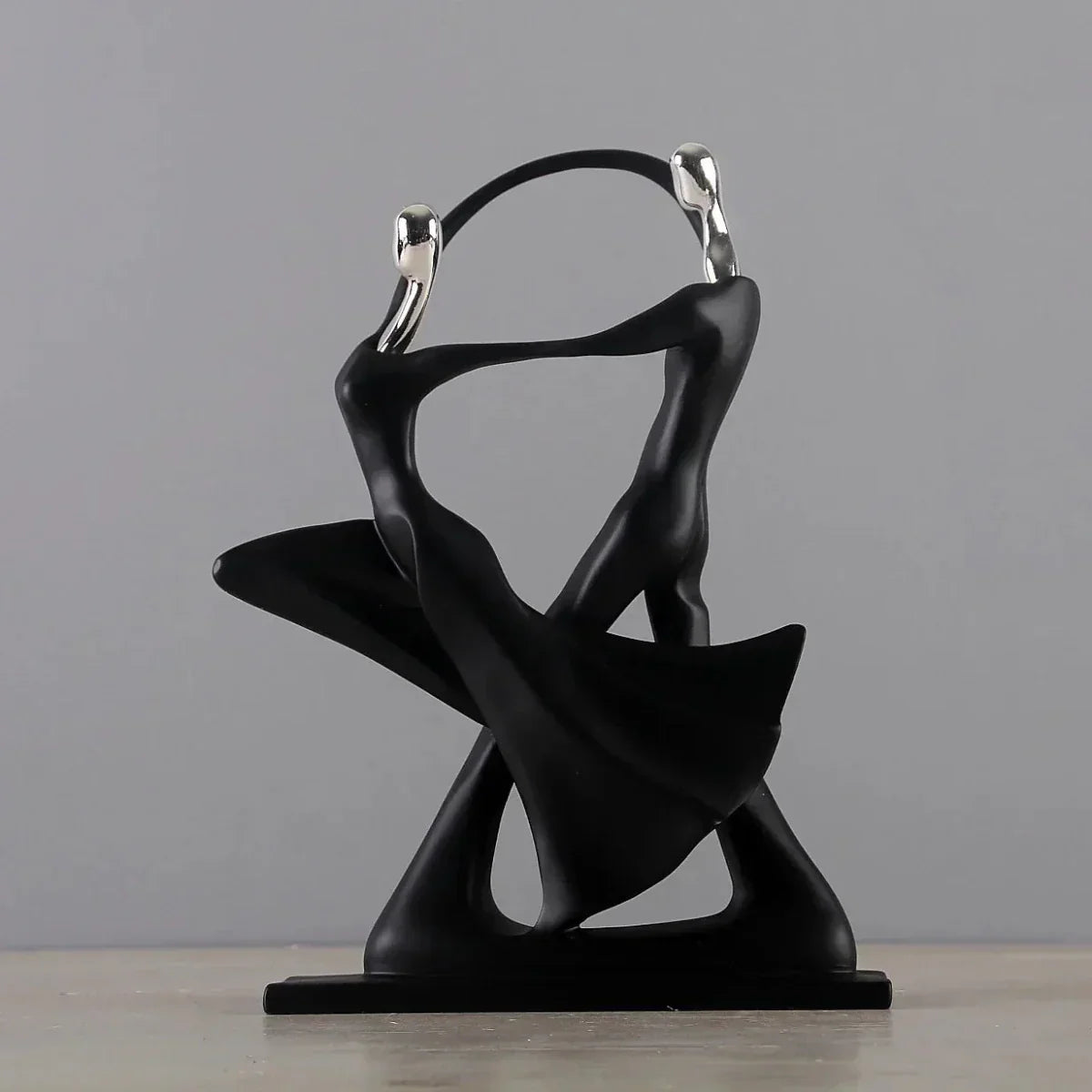 HERZLUXE Dancing Couple Figurine For Romantic Room Decor